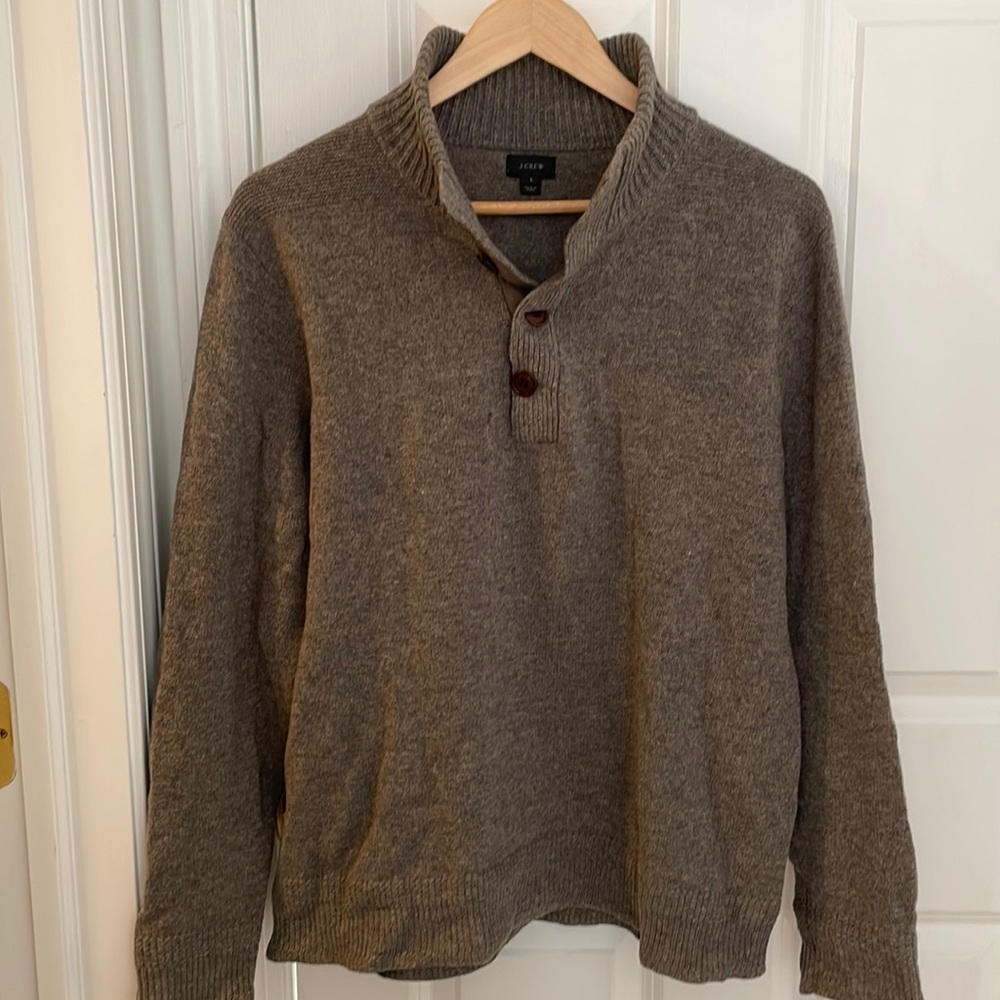 Bundle J.Crew Mens Sweaters 100% Merino and Lambswool Size Large